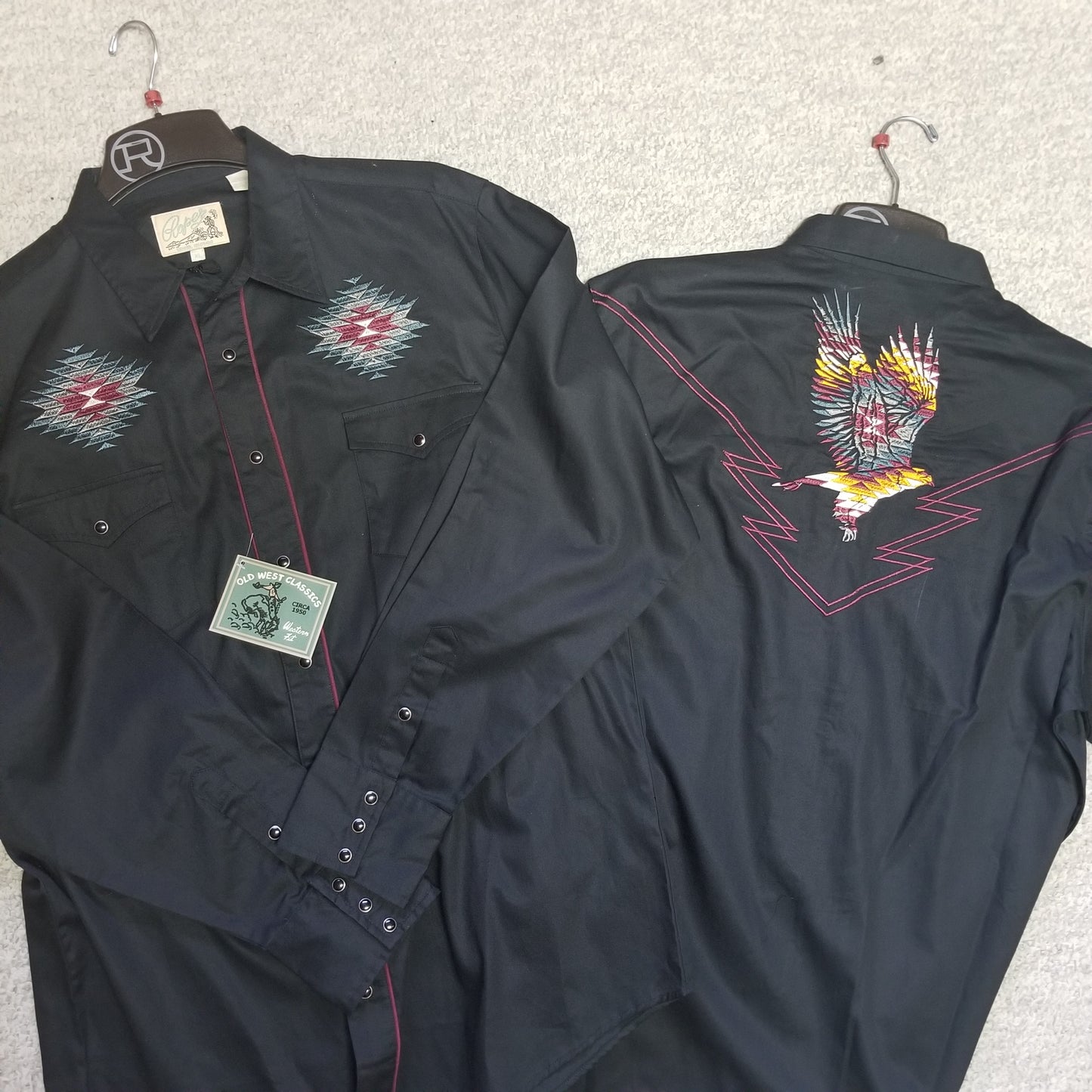 Roper Embroidered Eagle shirt