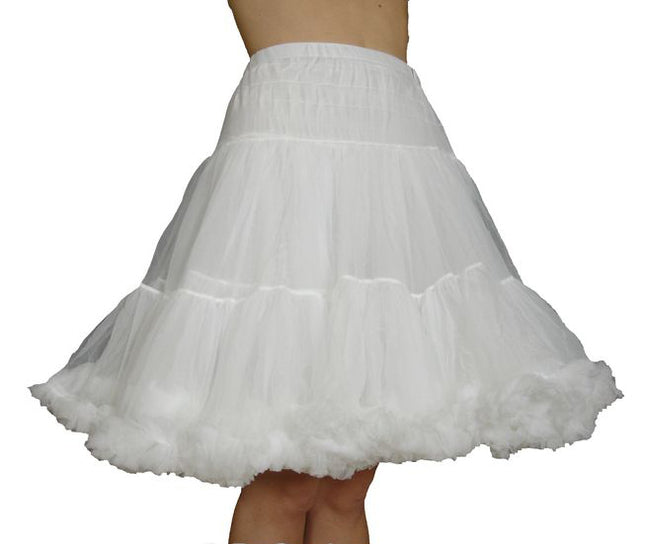 Chiffon Petticoat with Fluff Ruffle