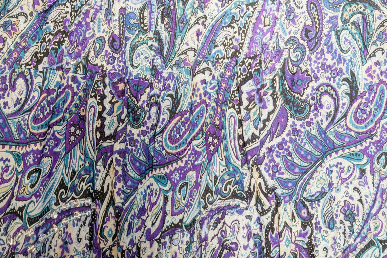 GEM TONE SEQUIN PRAIRIE SKIRT