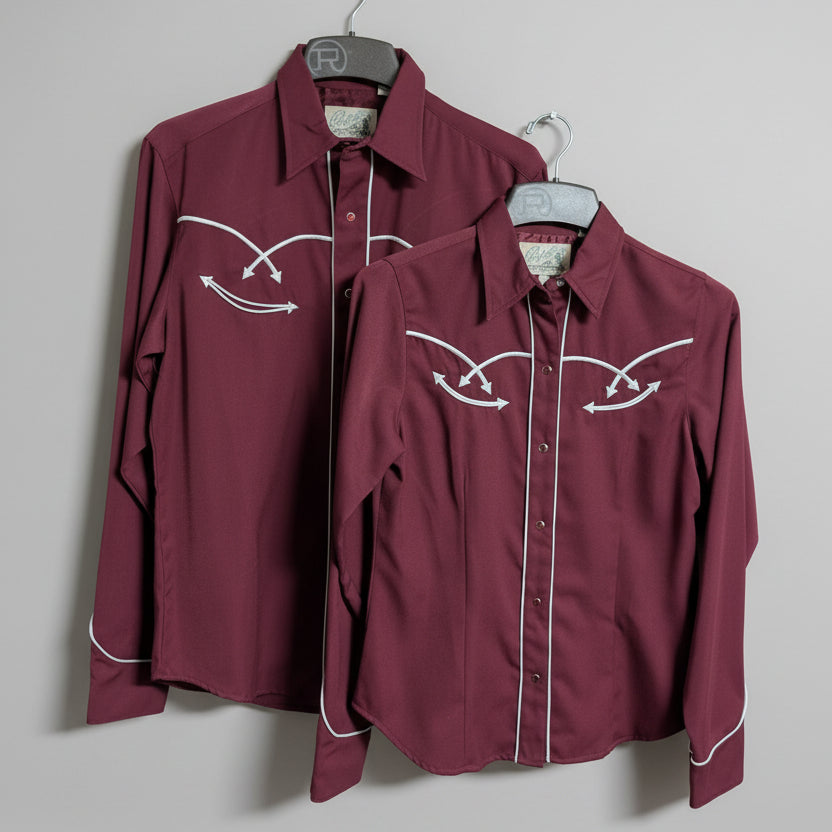 VINTAGE MATCHING WESTERN SHIRTS