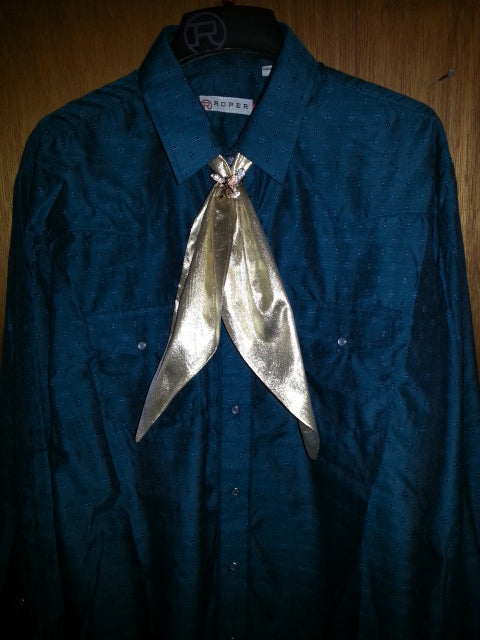 Scarf Ties - Metallic Lame
