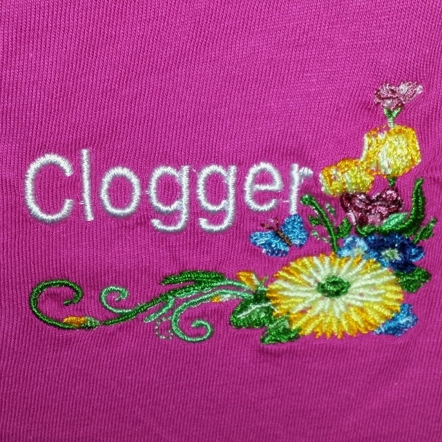 EMBROIDERED FLOWERS