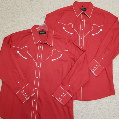 PIPED WESTERN SHIRT