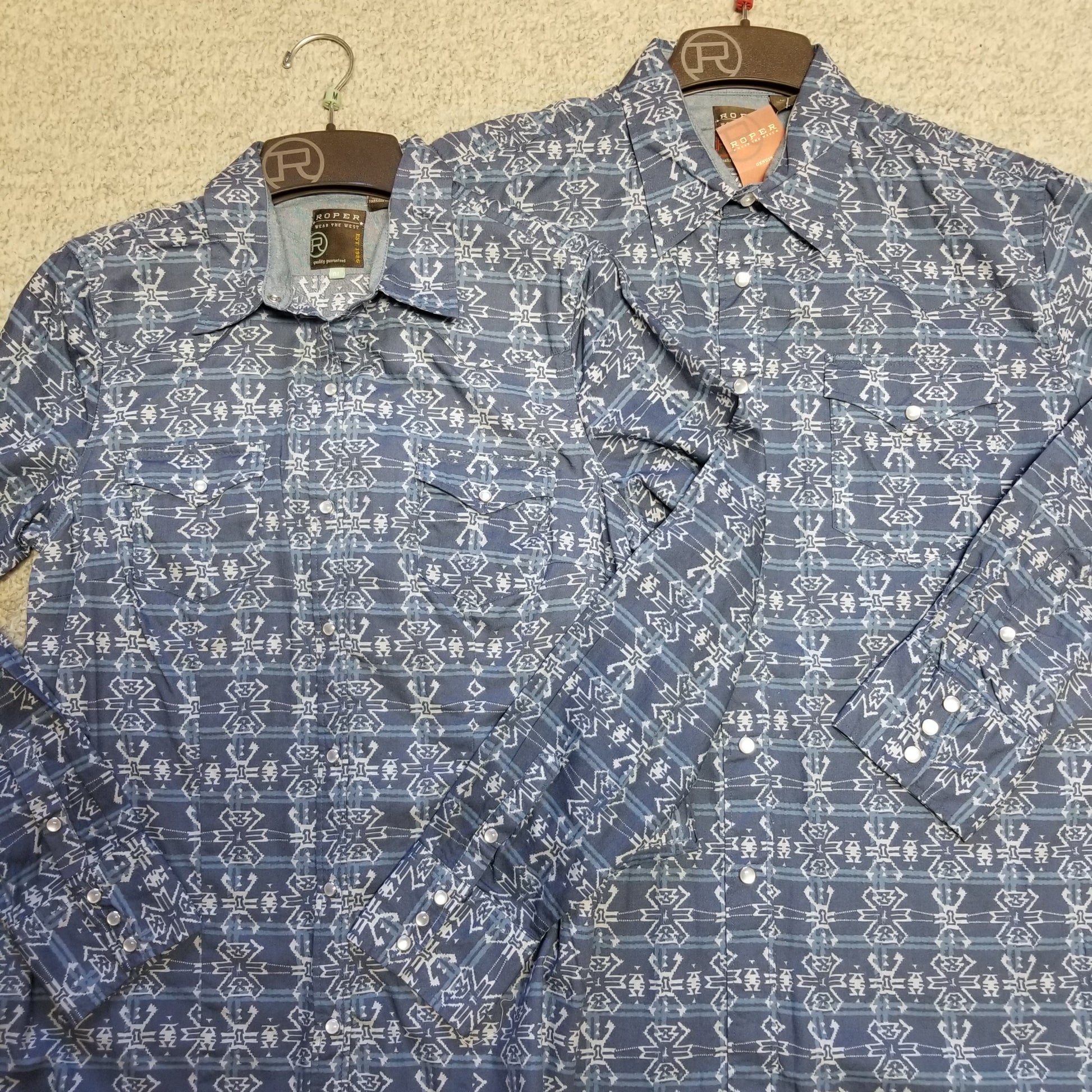 matching aztec shirts