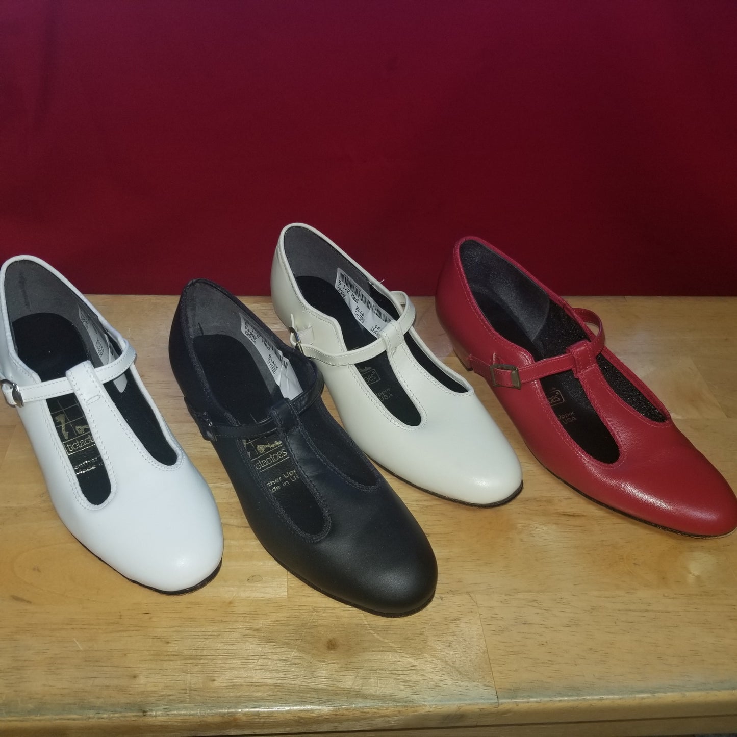 ttt peggy white black bone red