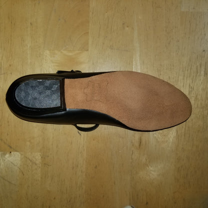 heather suede sole