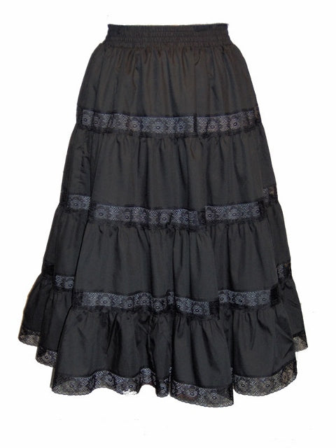 PRAIRIE SKIRT WITH FIESTA LACE
