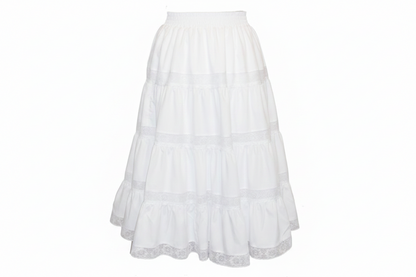 PRAIRIE SKIRT WITH FIESTA LACE