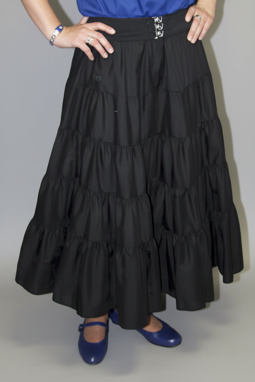 5-Tier Prairie-Length Skirt