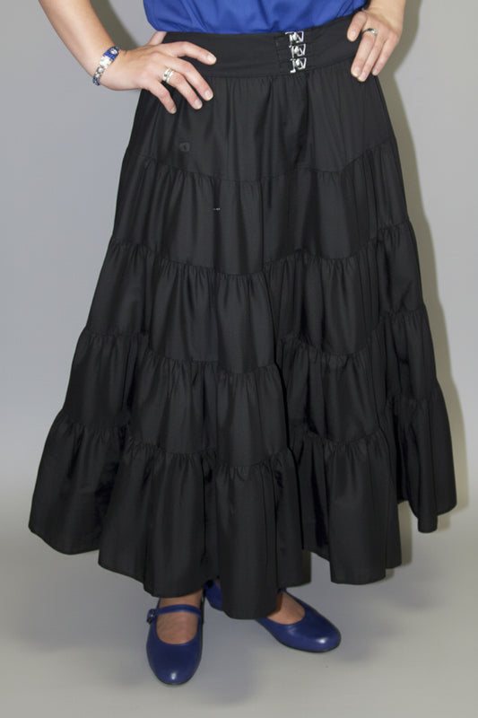 5-Tier Prairie-Length Skirt