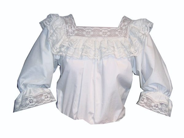 3/4 Sleeve Fiesta Lace Blouse