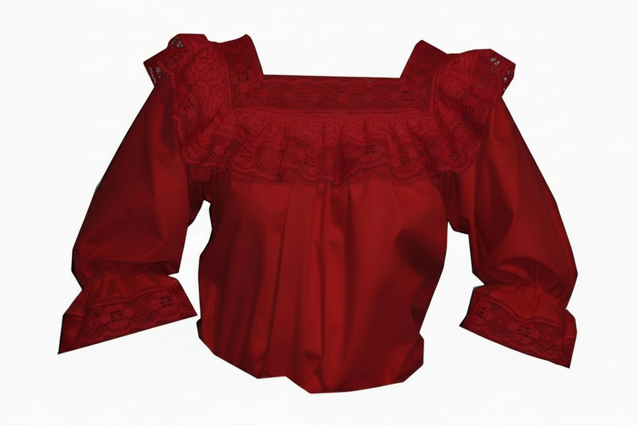 3/4 Sleeve Fiesta Lace Blouse