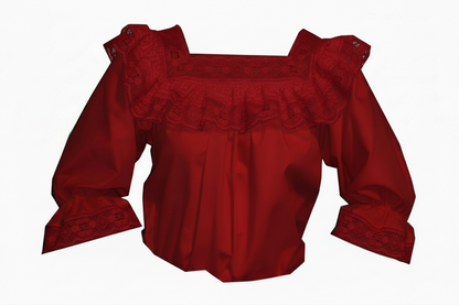 3/4 Sleeve Fiesta Lace Blouse