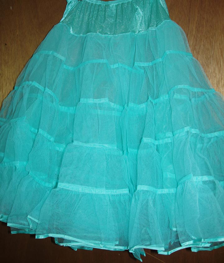 Long 50s Net Petticoat