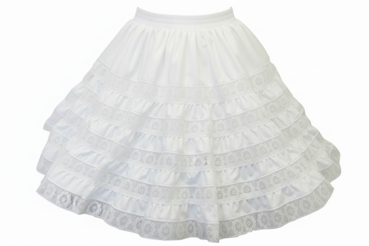 6 TIER LACE SKIRT