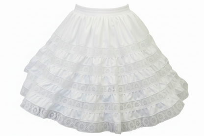 6 TIER LACE SKIRT