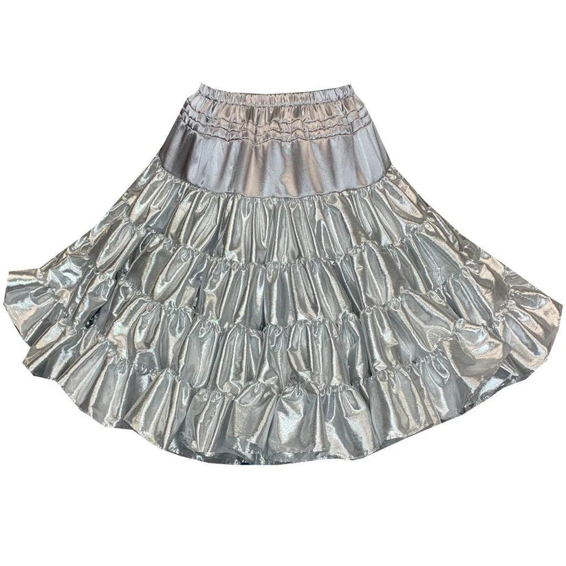 FULL 80 YD LAME PETTICOAT