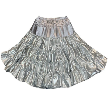 FULL 80 YD LAME PETTICOAT