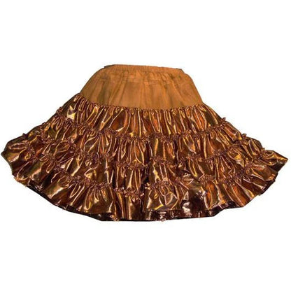 FULL 80 YD LAME PETTICOAT