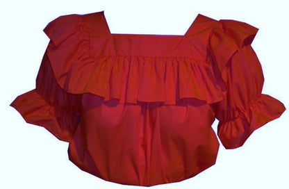 SQUARE NECK BLOUSE