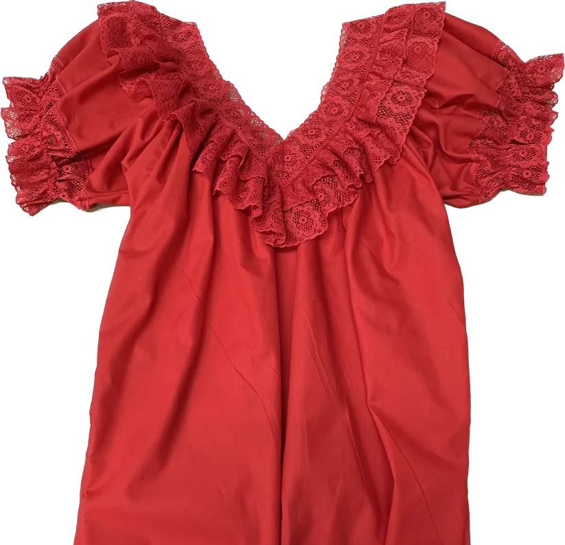 V-Neck Fiesta Lace Blouse