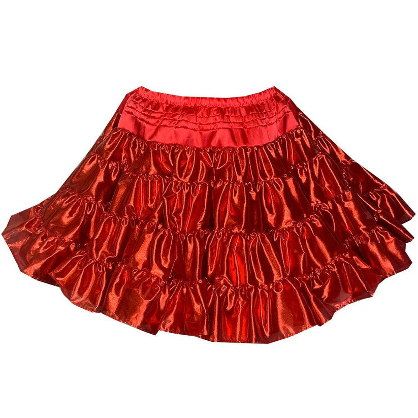 FULL 80 YD LAME PETTICOAT