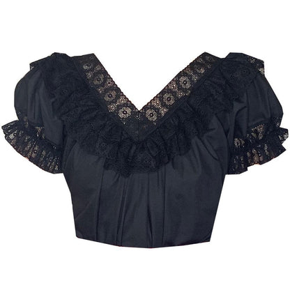V-Neck Fiesta Lace Blouse