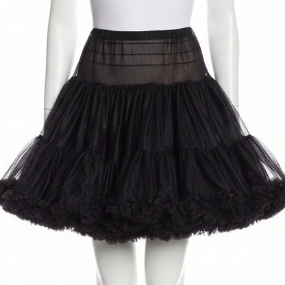 petticoat under chiffon dress Unique Vintage Plus Size Light Pink Ruffled Chiffon Petticoat Crinoline