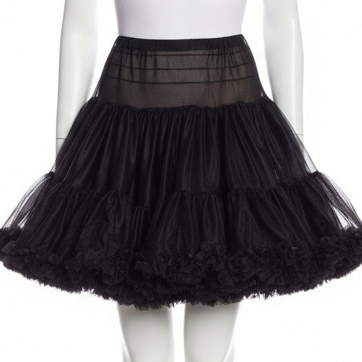 Chiffon Petticoat with Fluff Ruffle