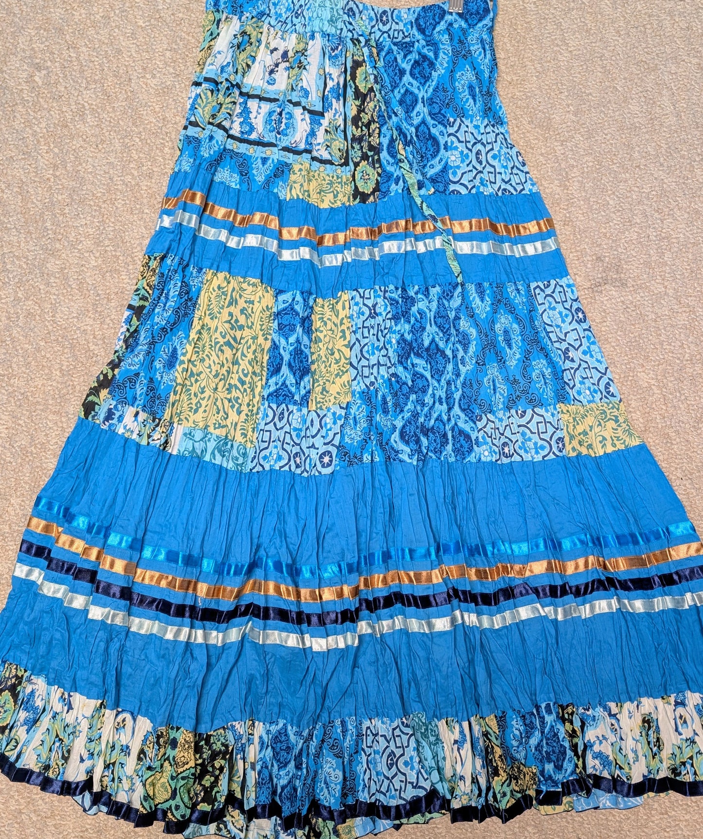 TURQUOISE PRAIRIE SKIRT