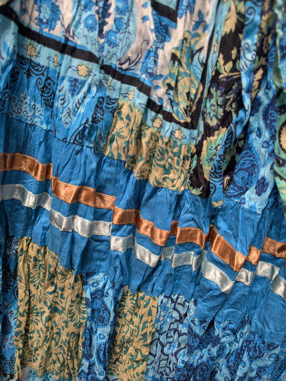 TURQUOISE PRAIRIE SKIRT