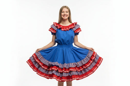 Patriotic Royal Ruffle Set