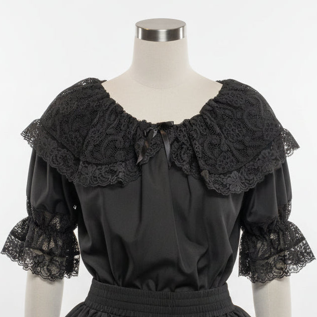 Shawl Collar Blouse