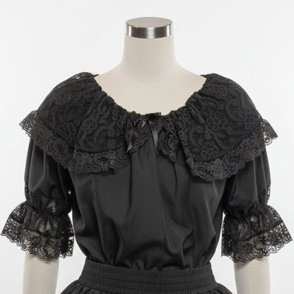 Shawl Collar Blouse