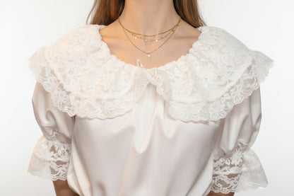 Shawl Collar Blouse