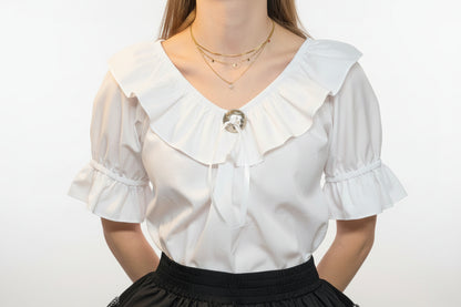 Concho Peasant Blouse