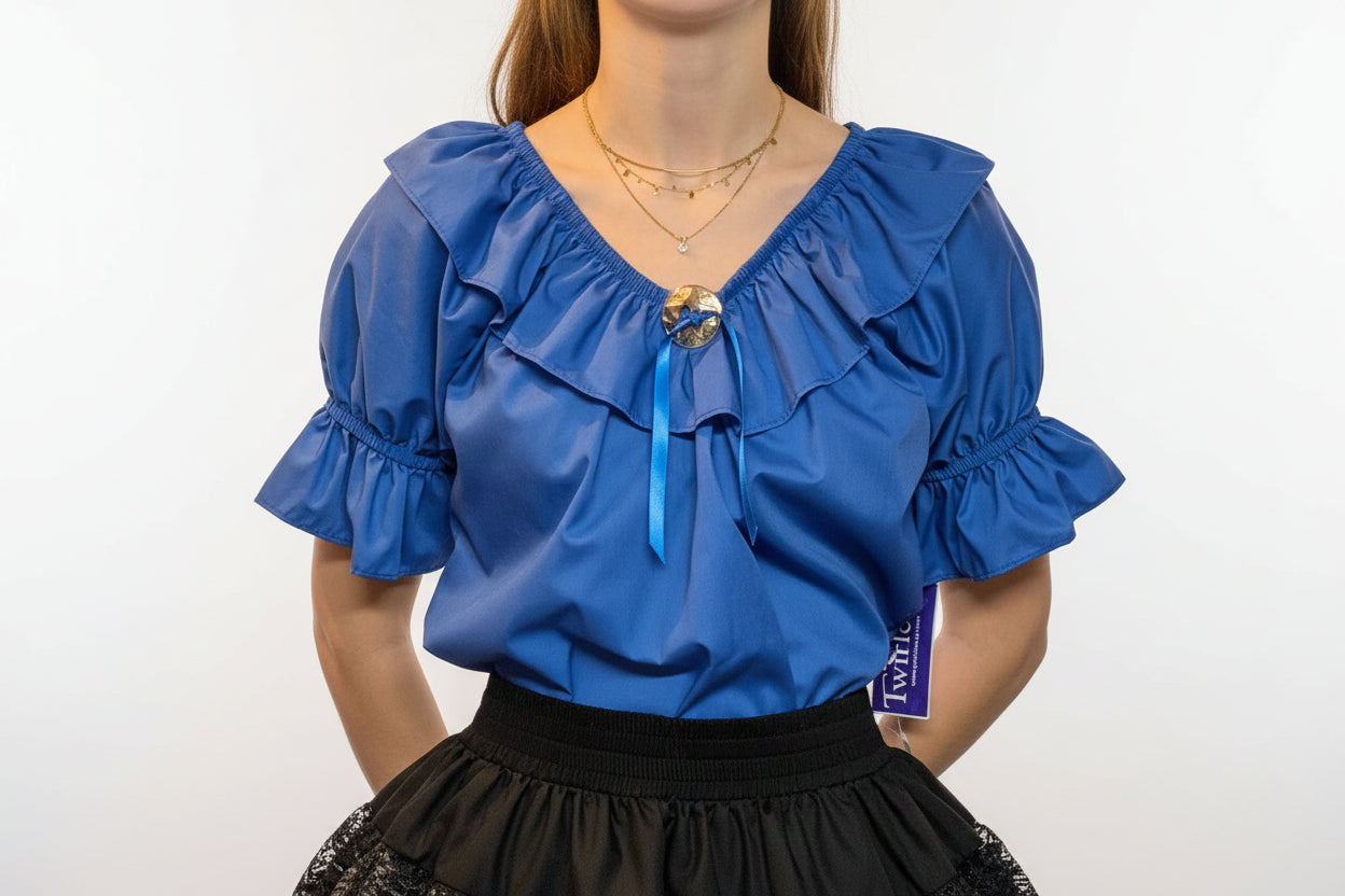 Concho Peasant Blouse