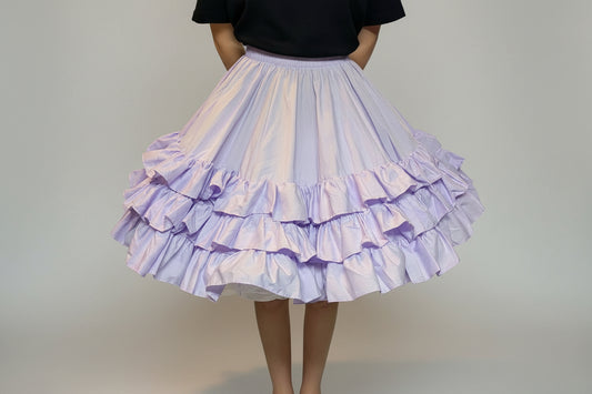 3 RUFFLE SKIRT