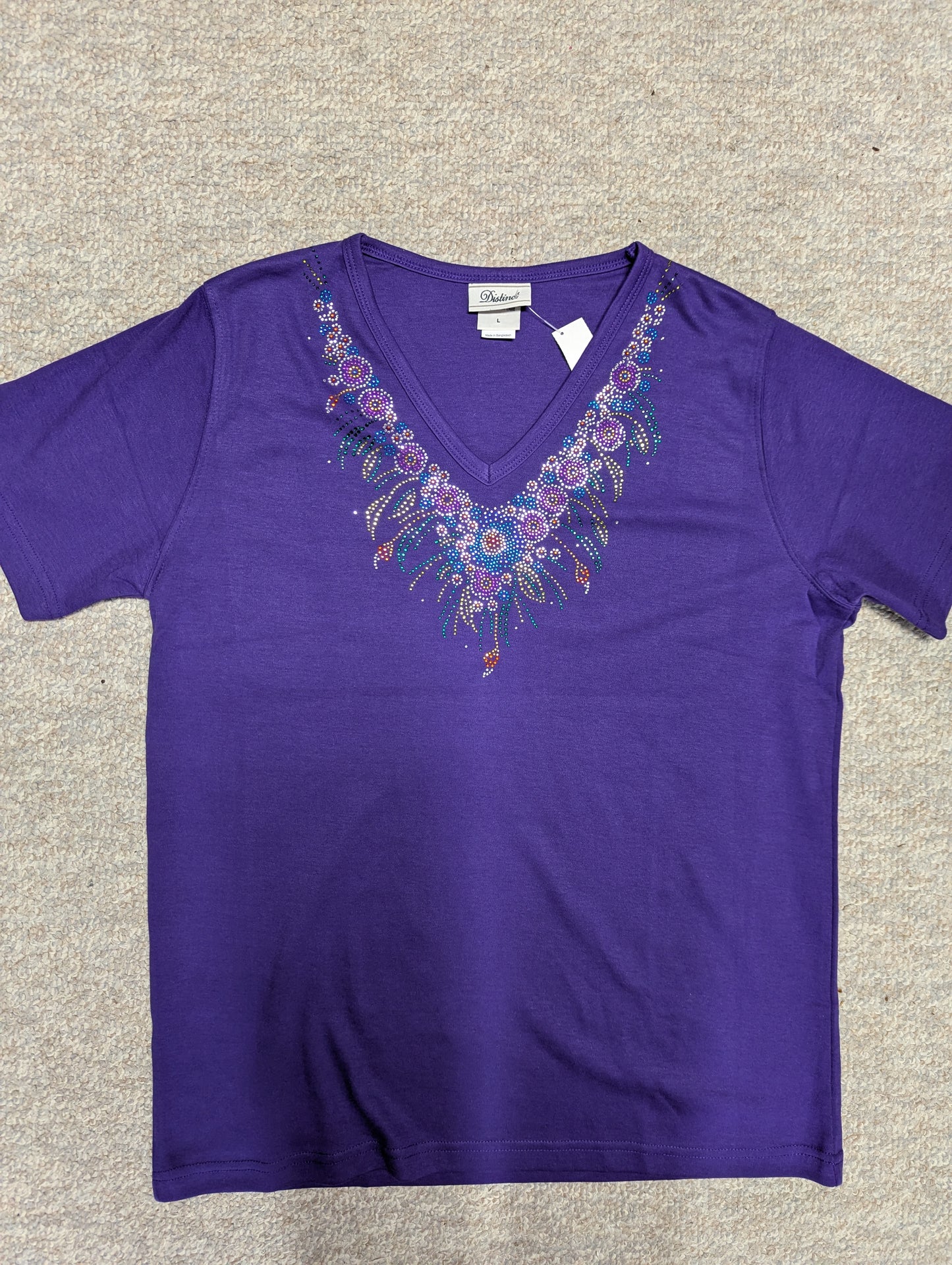 V-NECK FLORAL TOP