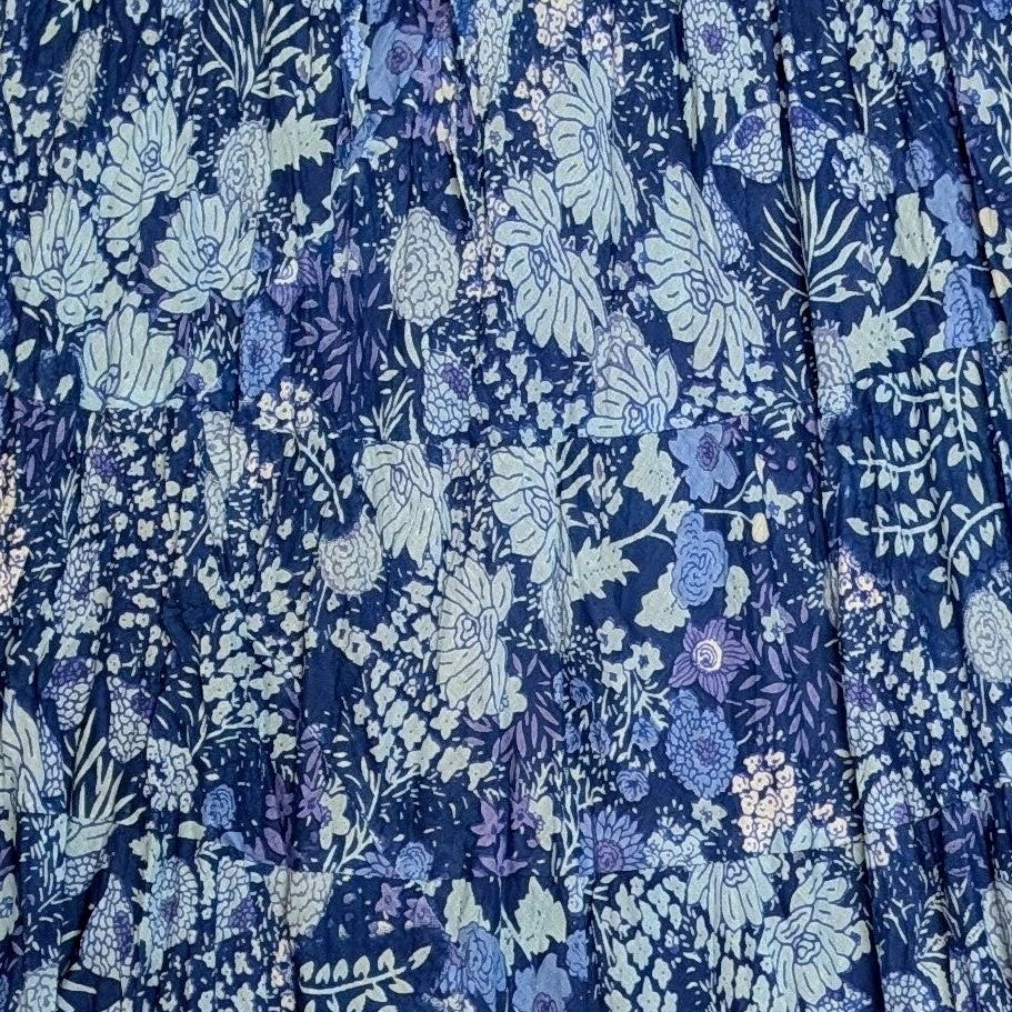 CALICO BLUE SHORTER LENGTH