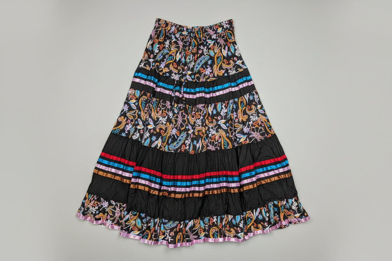 MULTI RIBBON PRAIRIE SKIRT