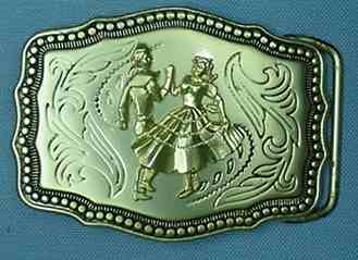 TRADITIONAL DANCER BELT BUCKLE