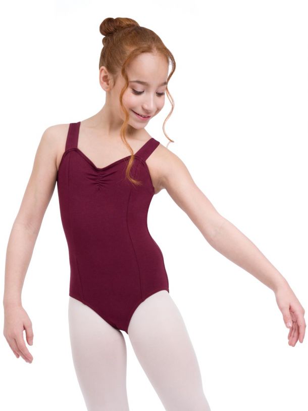 Tank High Neck Leotard Cotton (Child)