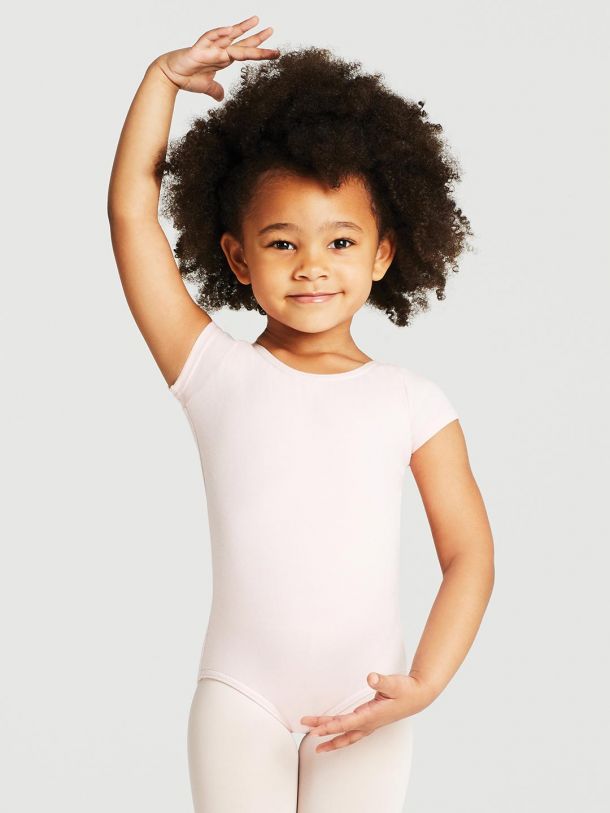 Short Sleeve Cotton Leotard (Child)