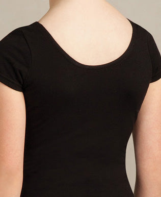 Short Sleeve Cotton Leotard (Child)