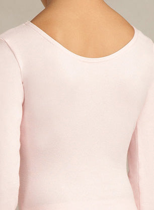 Long Sleeved Cotton Leotard (Child)