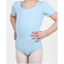Short Sleeve Cotton Leotard (Child)