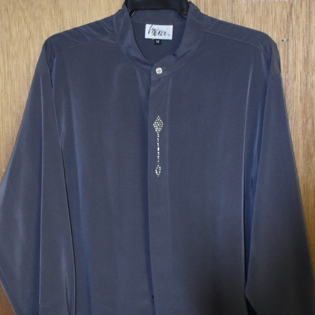MEN'S RHINESTONE DRESS SHIRT