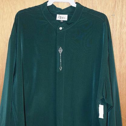 MEN'S RHINESTONE DRESS SHIRT