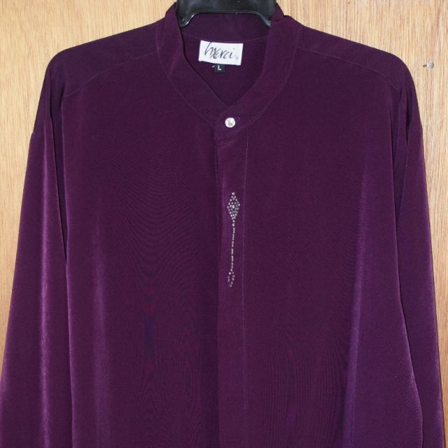 MEN'S RHINESTONE DRESS SHIRT
